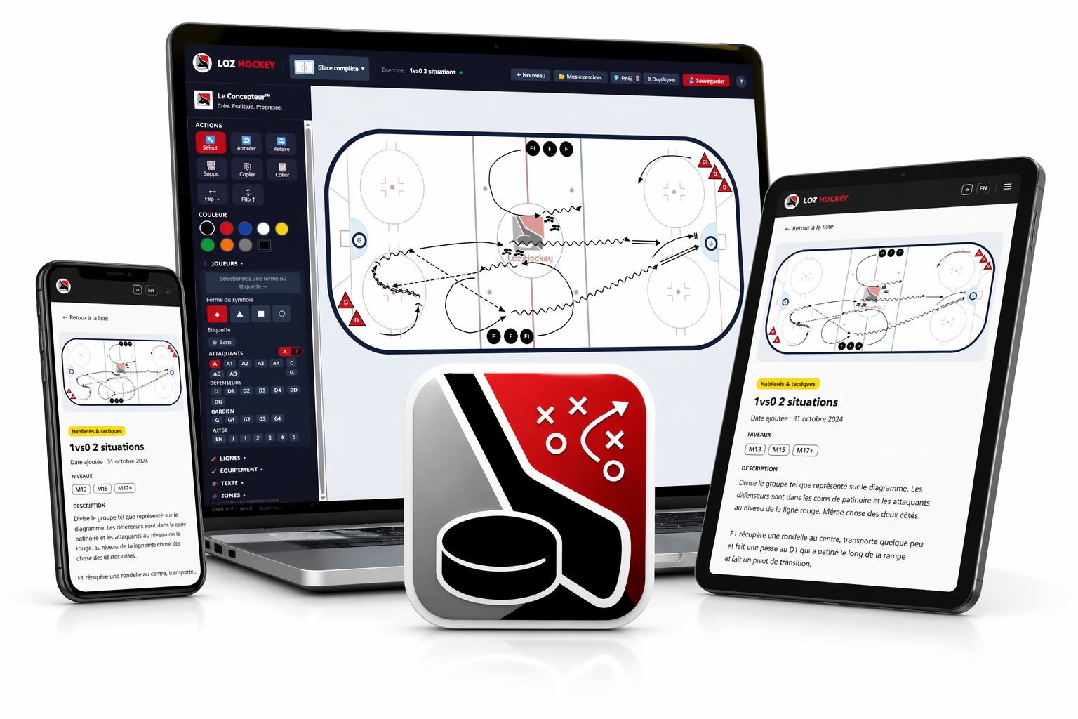 Application Loz Hockey